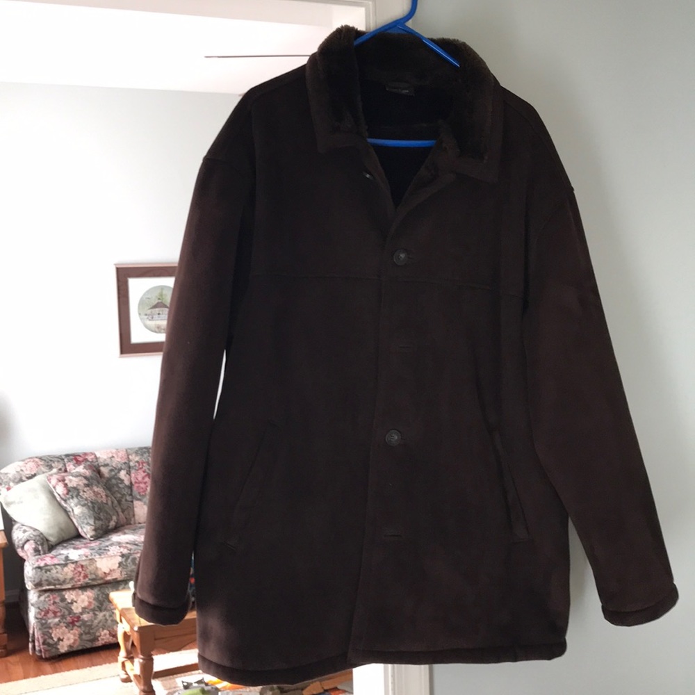 Men’s WeatherProof winter coat; L; EUC